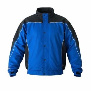 Mizuno Impermalite Waterproof Windbreaker Jacket Blue Black Size S